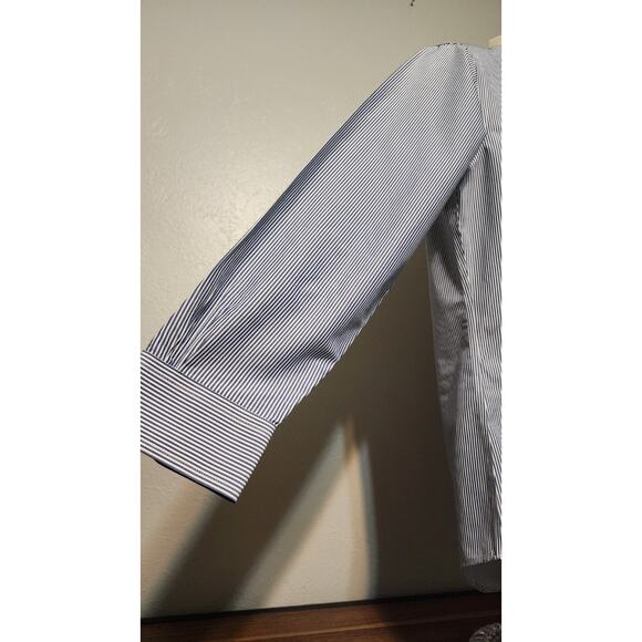 Brooks Brothers Striped Long Sleeve Button-down Dress Shirt Size 14.5 32/33 - Picture 4 of 5